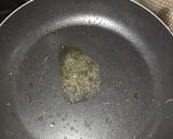 A picture of step 5 of Yam pizza.
