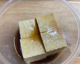 A picture of step 2 of Fried tofu salad.