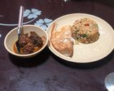 A picture of step 8 of Tofu rice🍽🍲.