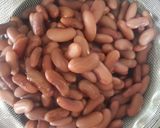 A picture of step 1 of Rajma cutlet (Kidney beans).