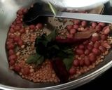 A picture of step 7 of Vangi Bhaat.