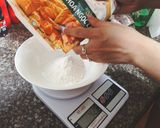 Hình bước làm 1 của món Mỳ thịt bằm