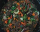 A picture of step 3 of Kidney, heart and liver sauce.