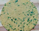 A picture of step 2 of Gujarati Methi Thepla 🤤.