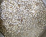 A picture of step 1 of Jowar moong khichdi.