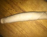 A picture of step 4 of Fish roll.
