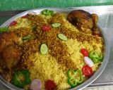 عکس مرحله 5 از دستور مچبوس با مرغ شکم پر
