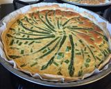 Une image de l'étape 8 de Tarte aux asperges.
