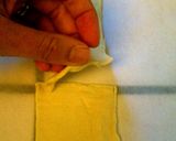 A picture of step 4 of Puff Pastry Intestine.