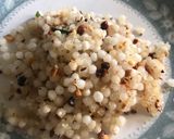 A picture of step 7 of Sabudana khichdi.