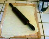 A picture of step 1 of Puff Pastry Intestine.