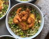 Coconut Shrimp w/ Leek Slaw over Cajun Grits recipe step 16 photo