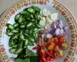 Foto langkah ke 2 dari resep Cumi Cabe Ijo homemade.