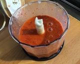 Une image de l'étape 3 de Sauce salade aillée au poivron rouge et moutarde de Dijon.
