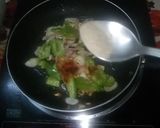 A picture of step 7 of Chicken Manchurian.