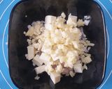 A picture of step 7 of Tricolour Paneer Mayo Veg Toast.