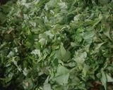 A picture of step 1 of Green chavli sabji.