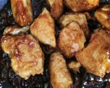 A picture of step 4 of Tender Teriyaki Chicken Breast with Melted Cheese.