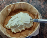 Foto del paso 4 de la receta: Tarta de queso y cacao caramelizado (sin gelatina)