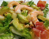 Foto del paso 5 de la receta: Ensalada de paraguaya, aguacate y langostinos