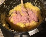 Une image de l'étape 5 de Boulettes de polenta au persil, jambon et parmesan sauce tomates et carottes.
