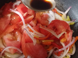 Fideos salteados