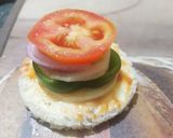 A picture of step 5 of Veg sandwich.
