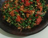 Foto langkah ke 3 dari resep Sambal kacang panjang.