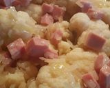 Sonkás sajtos karfiol recept fázis 7 fotója