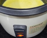 A picture of step 2 of Khandvi in Rice cooker.