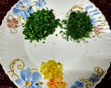 A picture of step 1 of Tanzanian fresh garden salad 🥗.