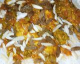 A picture of step 11 of Pahari Pulao.