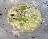 A picture of step 2 of Upma with dahi handi.