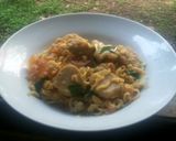 Foto langkah ke 7 dari resep Seblak mie bakso.