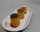 Foto del paso 7 de la receta: "Canneles" v1 de almendra, rellenos de crema y con chocolate s/g