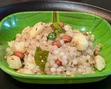 A picture of step 8 of Sabudana khichdi.