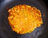 A picture of step 5 of Soya Chunks Chilla (protein rich, weight loss recipe).