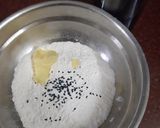 A picture of step 1 of Rang Birangi Nimki (No artificial color).