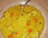 Foto del paso 2 de la receta: Fideos finos con pechuga de pollo