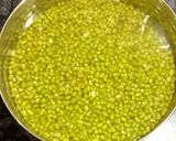 A picture of step 1 of Green Moong Dosa.