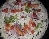 A picture of step 1 of Uttapam.