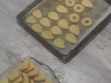 Sable con chocolate negra y blanca