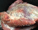 Foto del paso 1 de la receta: Barbacoa de brisket de res a la sonorense