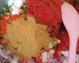 A picture of step 2 of Spicy Biskra-Style Boumfor.