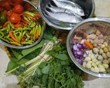 Foto langkah ke 1 dari resep Pepes ikan kembung.