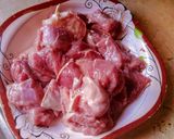A picture of step 2 of Shami kabab.