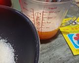 Foto langkah ke 1 dari resep Permen Jelly Roll Oranye | Permen Jelly Rasa Jeruk.