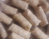 A picture of step 14 of Chicken Spring Rolls.