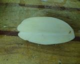 A picture of step 1 of Peas kuruma.