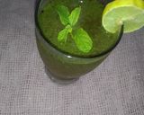 A picture of step 2 of Mint Shikanji.
